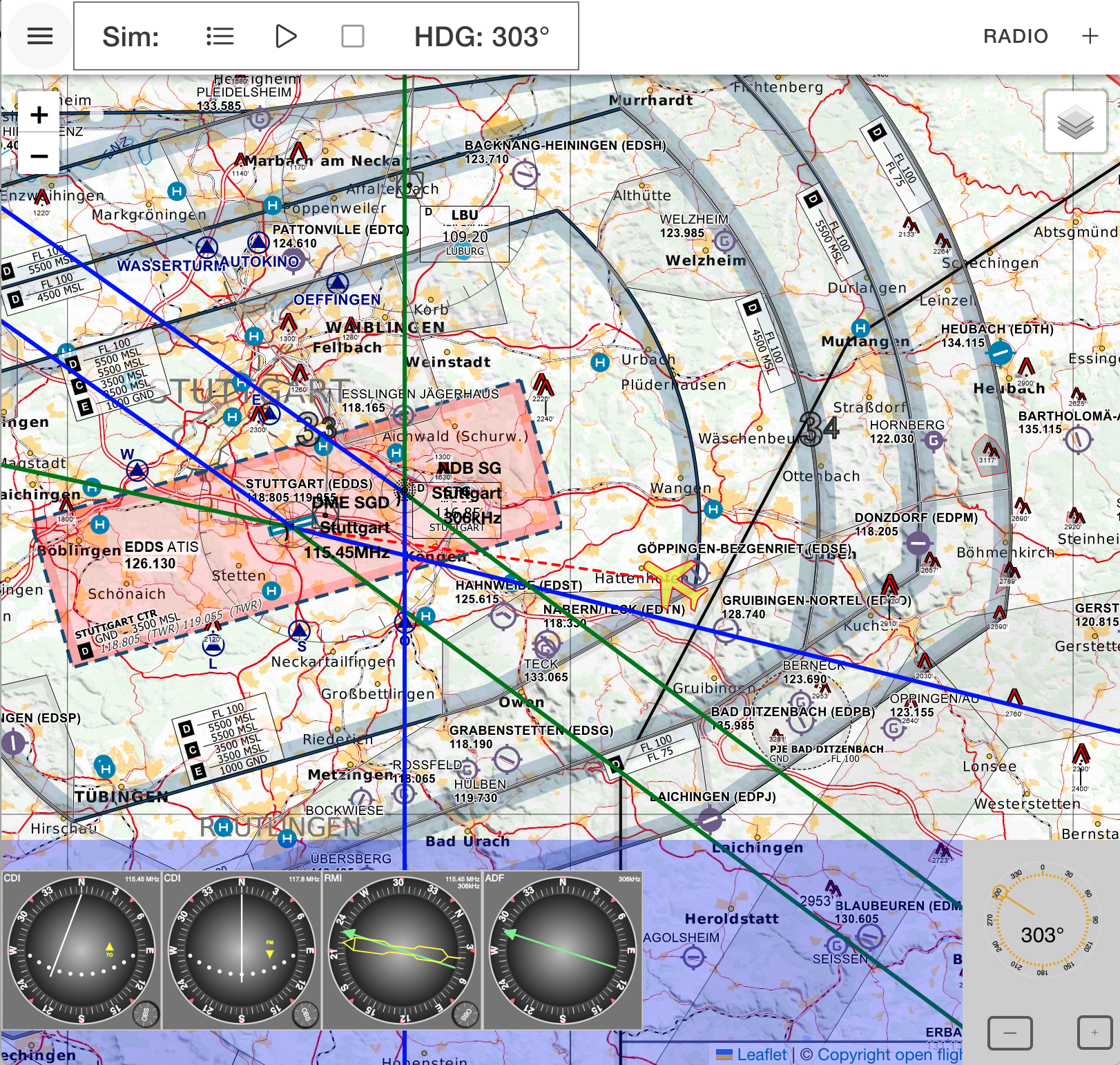 Navaid Simulator